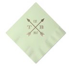 Customized Napkin Paper Style Cross Arrow ( Set of 48 )